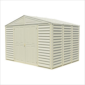 Woodbridge 10.5' x 8' Vinyl Storage Shed with Foundation