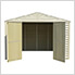 Woodbridge 10.5' x 8' Vinyl Storage Shed with Foundation