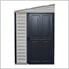 SideMate Plus 4' x 10' Vinyl Shed with Foundation