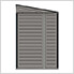 SideMate Plus 4' x 10' Vinyl Shed with Foundation