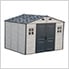 WoodSide Plus 10.5' x 8' Vinyl Shed with Foundation Kit