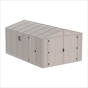 10.5' x 15' Vinyl Garage with Foundation