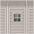 10.5' x 15' Vinyl Garage with Foundation
