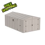 DuraMax 10.5' x 18' Vinyl Garage with Foundation