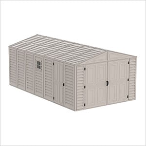 10.5' x 18' Vinyl Garage with Foundation