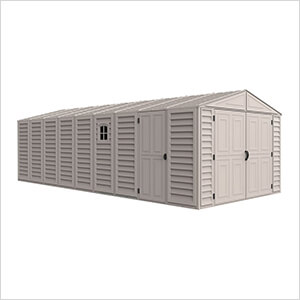 10.5' x 23' Vinyl Garage with Foundation